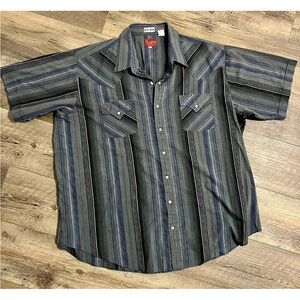 Vintage ELY Plains 2XL Western Short Sleeve